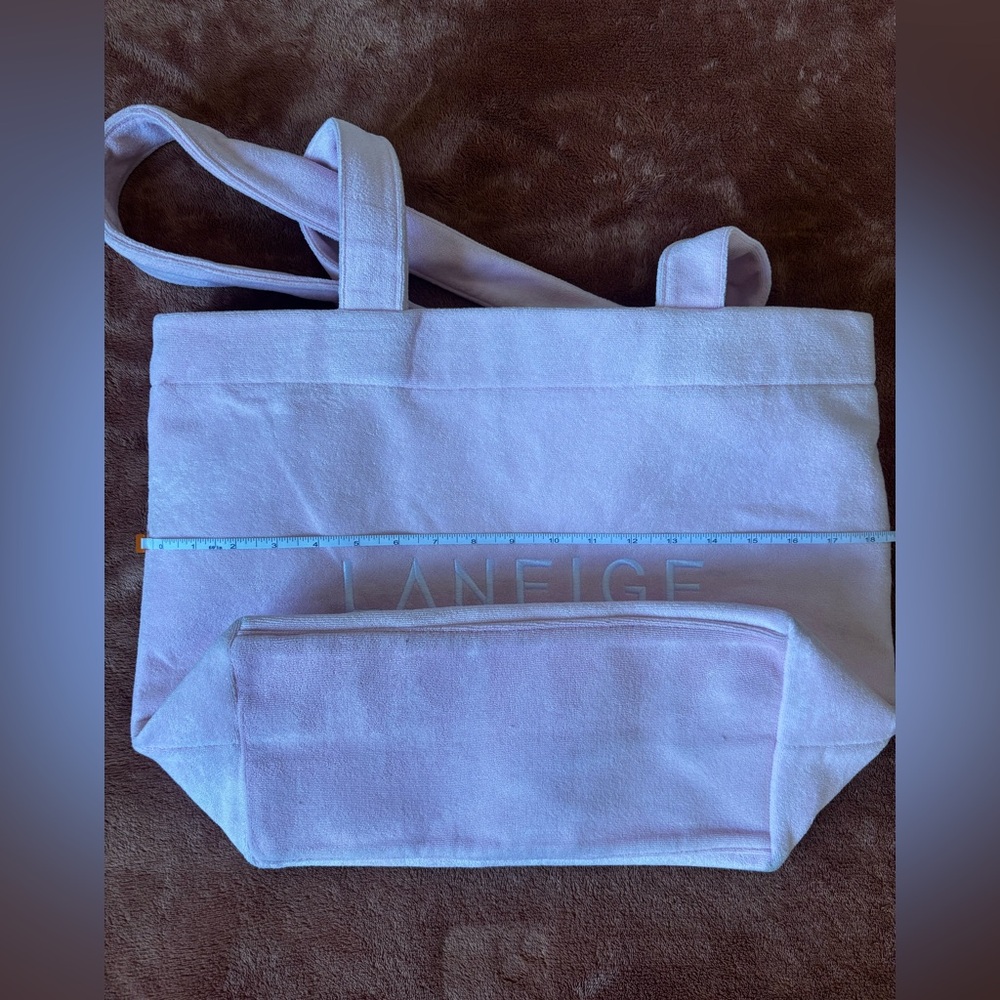 LANEIGE Soft Pink Canvas Tote - Picture 13 of 14